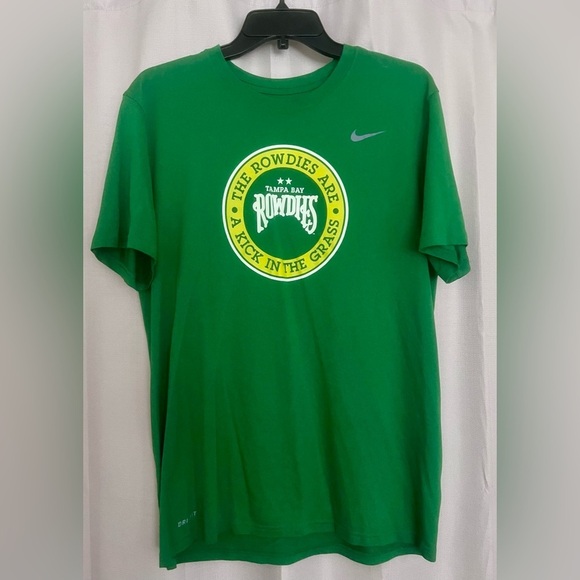 Nike Other - Nike Dri-Fit Tampa Bay Rowdies Soccer Tee – Men’s L – Green